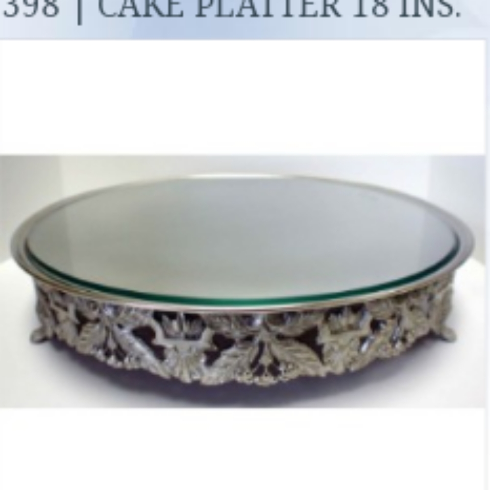 Vintage cake platter